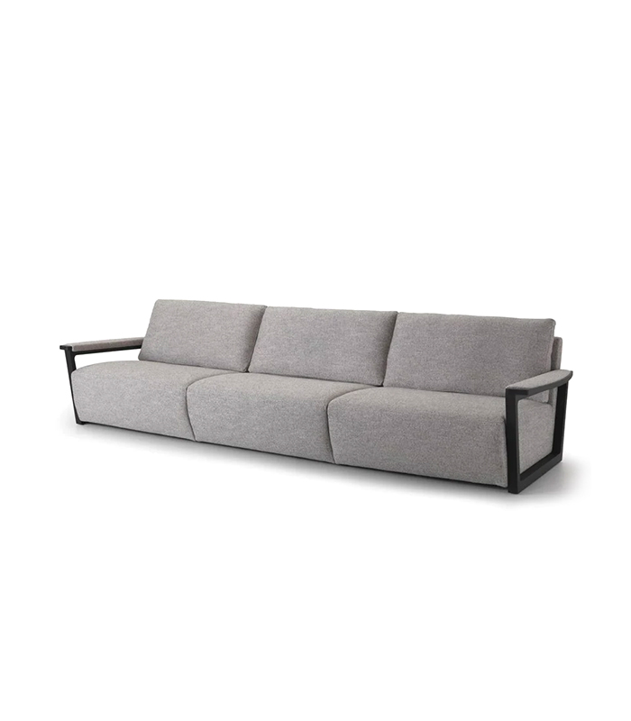 wd-furniture-sofas-prod-14-1 Sofá Peneda | Sofá Minimalista de 3 Lugares com Estrutura Metálica e Apoios em Madeira - Image 1