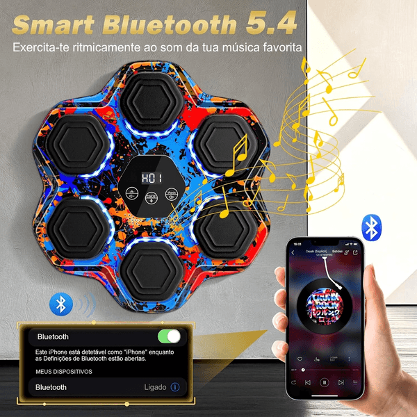 Ligação Bluetooth da Máquina PunchBeat