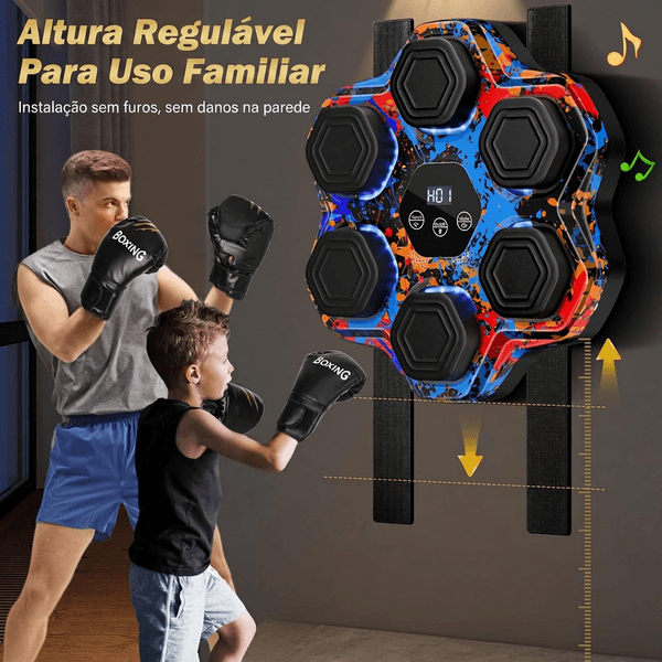 Ajuste de altura do painel PunchBeat