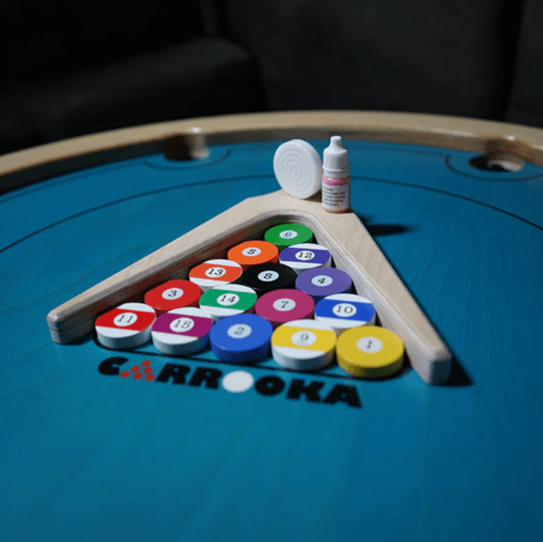 Discos e acessórios do jogo PoolSpin 8