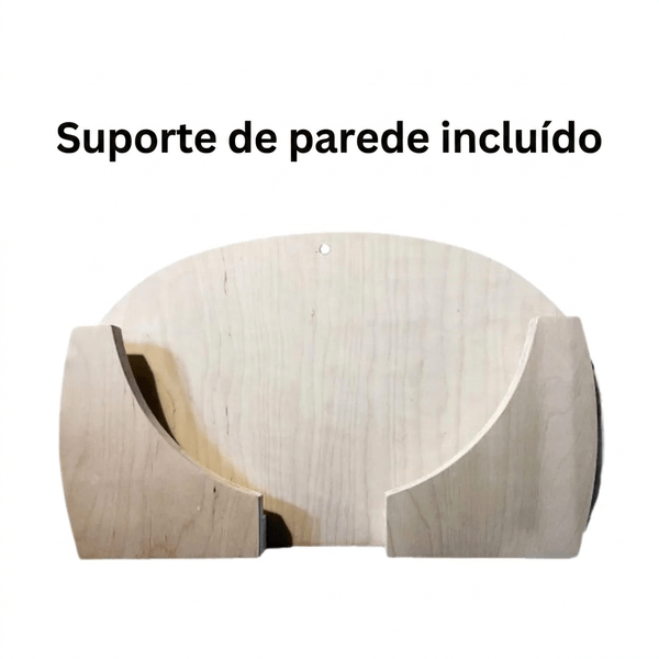 Suporte de parede incluído com o PoolSpin 8