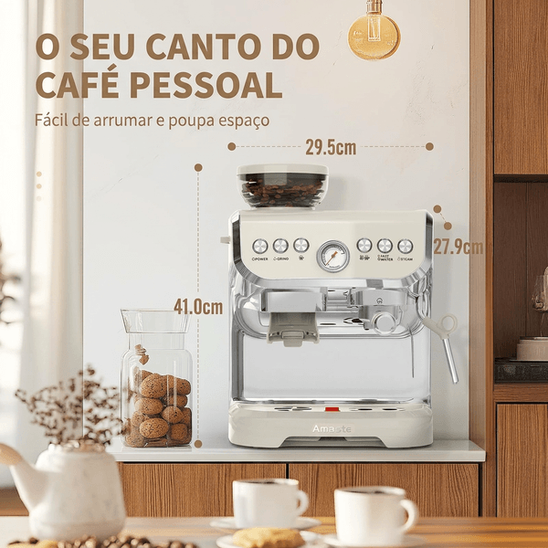 Dimensões da Máquina de Café BaristaHome