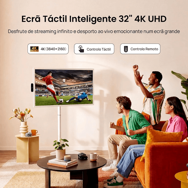Ecrã Inteligente Móvel SmartView 4K