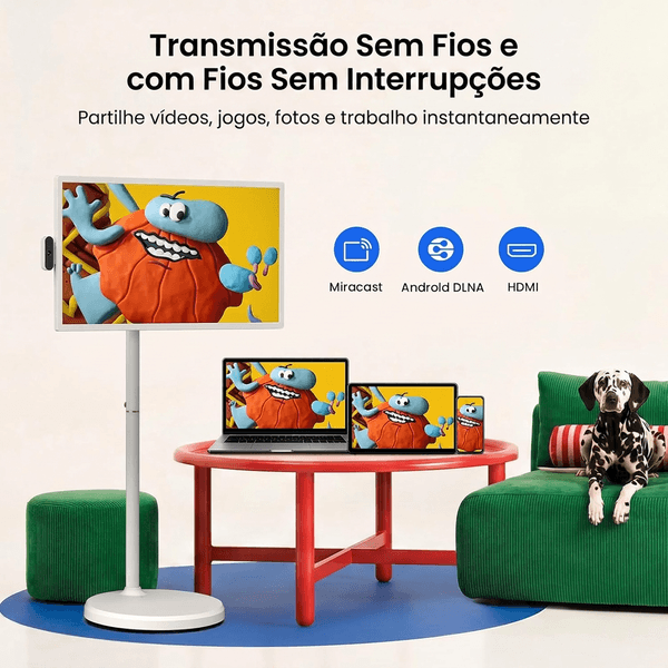Partilha de conteúdos no SmartView