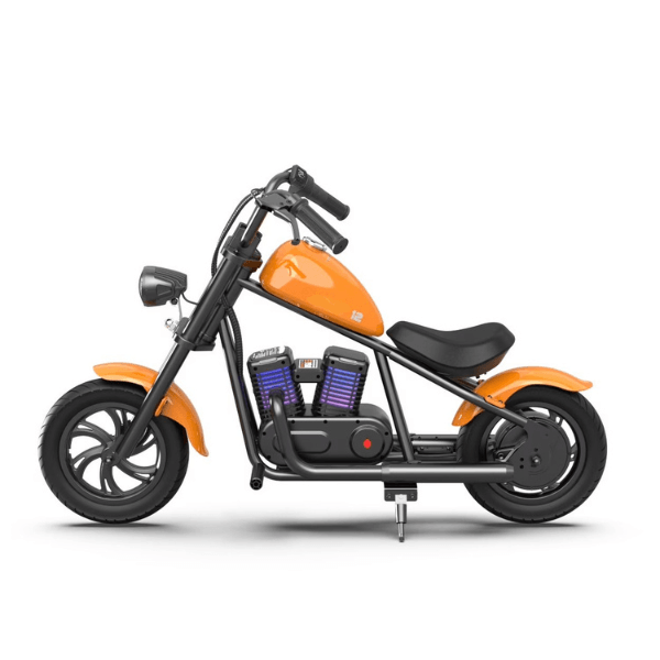 harleyokcor1 Mini Mota Elétrica Infantil – Bluetooth Integrado, Efeitos de Fumo e Design Chopper — Últimas Unidades Disponíveis! - Image 1