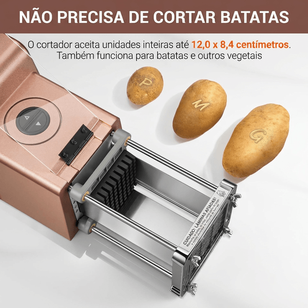EasyCut preparado para alimentos compatíveis com a abertura