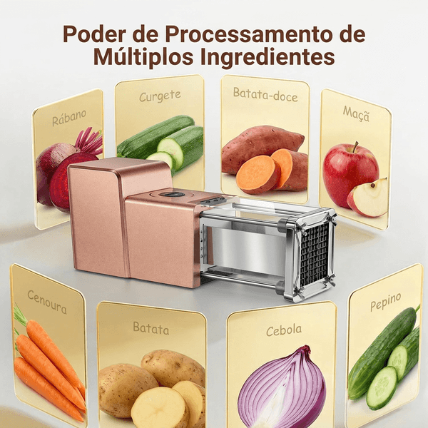Diferentes alimentos compatíveis com o EasyCut