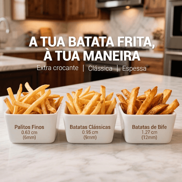 Três espessuras de corte do EasyCut
